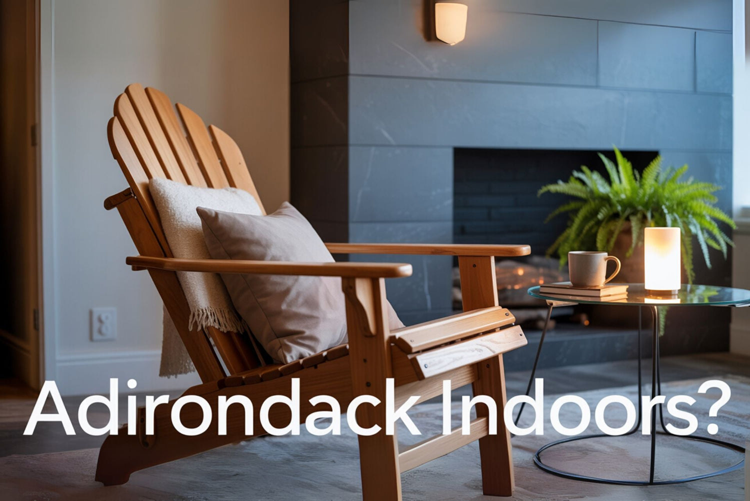 Can You Use an Adirondack Chair Indoors?