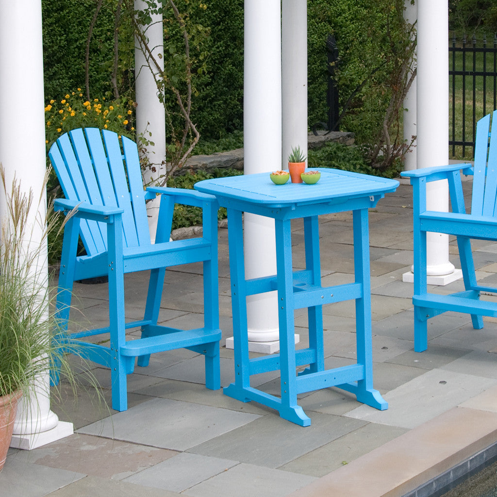 Seaside Casual Adirondack Shellback Bar Chair