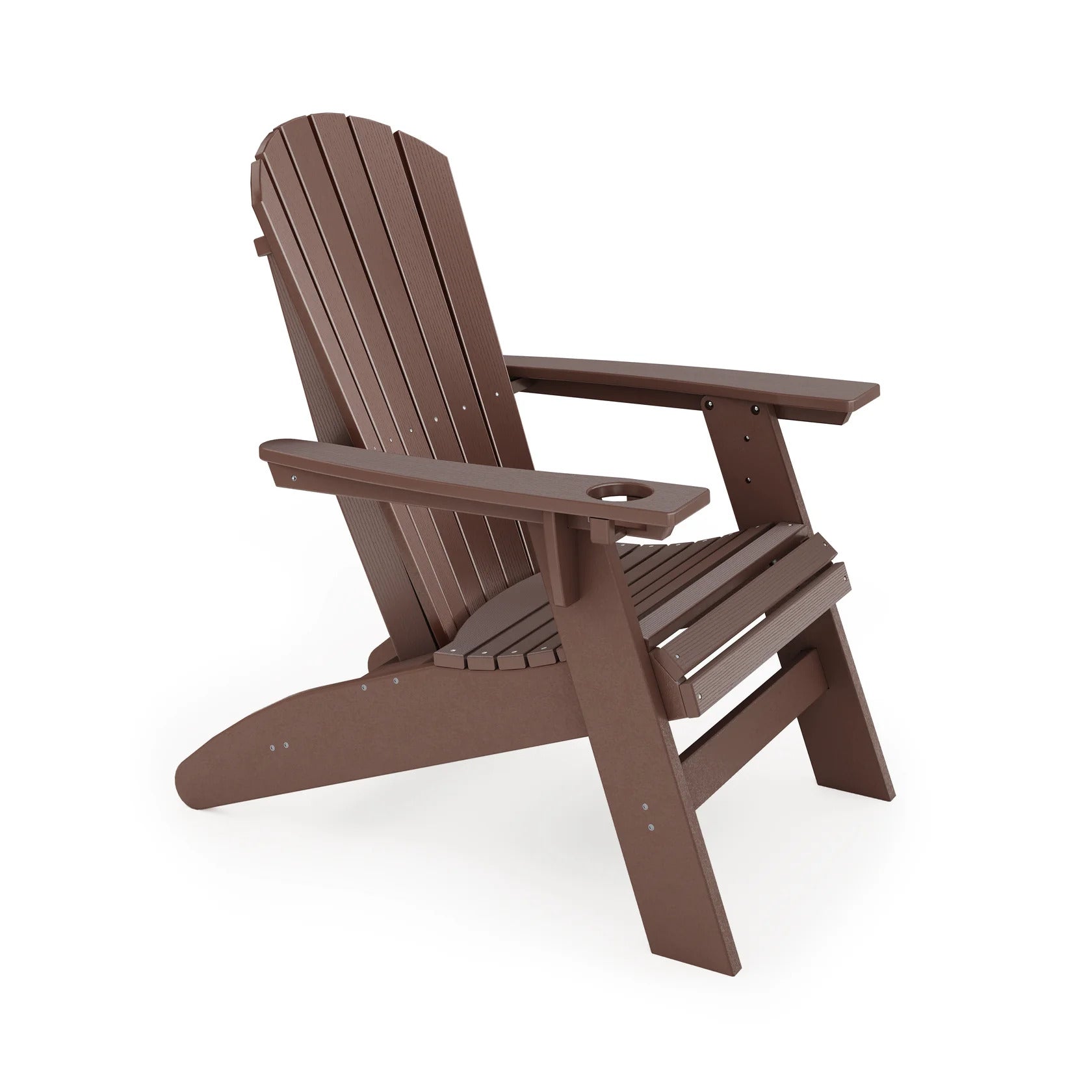 Sopoly St Simons Curved Back Adirondack Chair