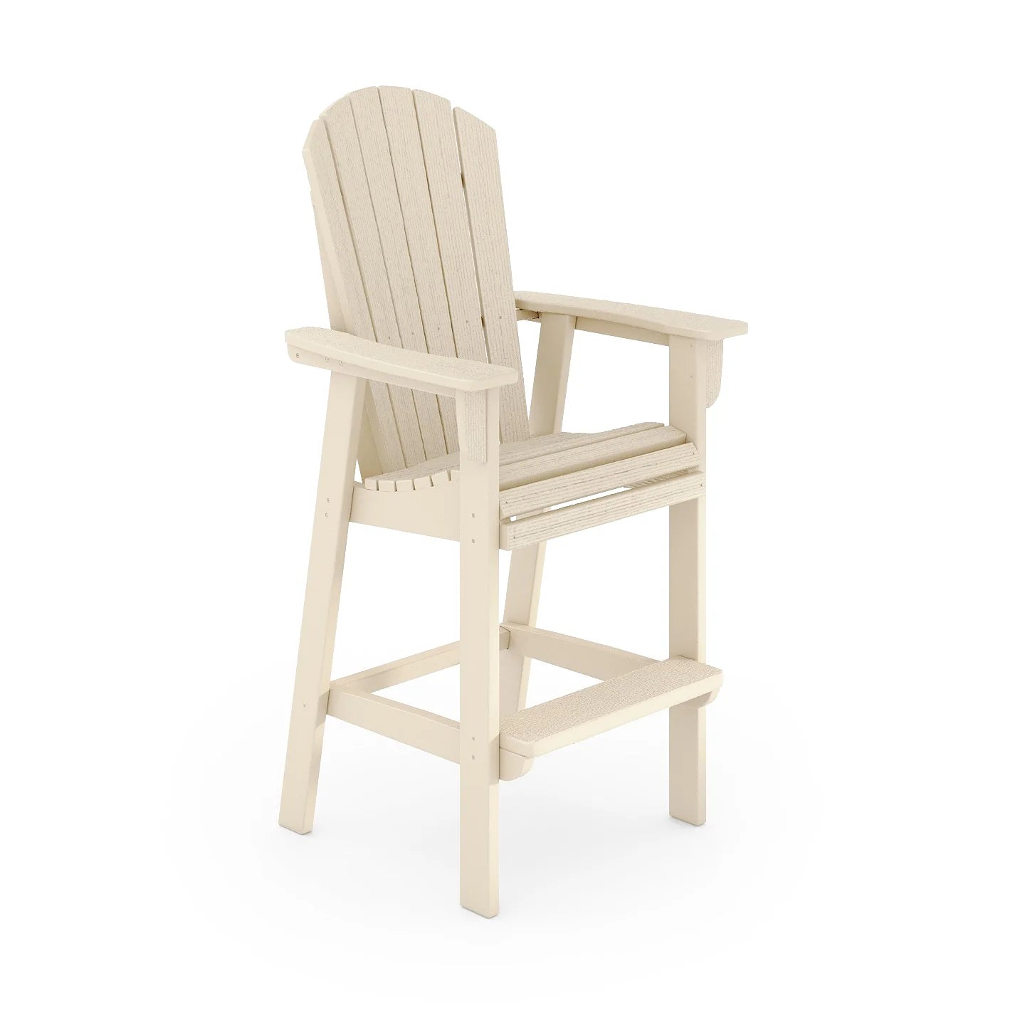 SoPoly St Simons Fan Back Bar Chair