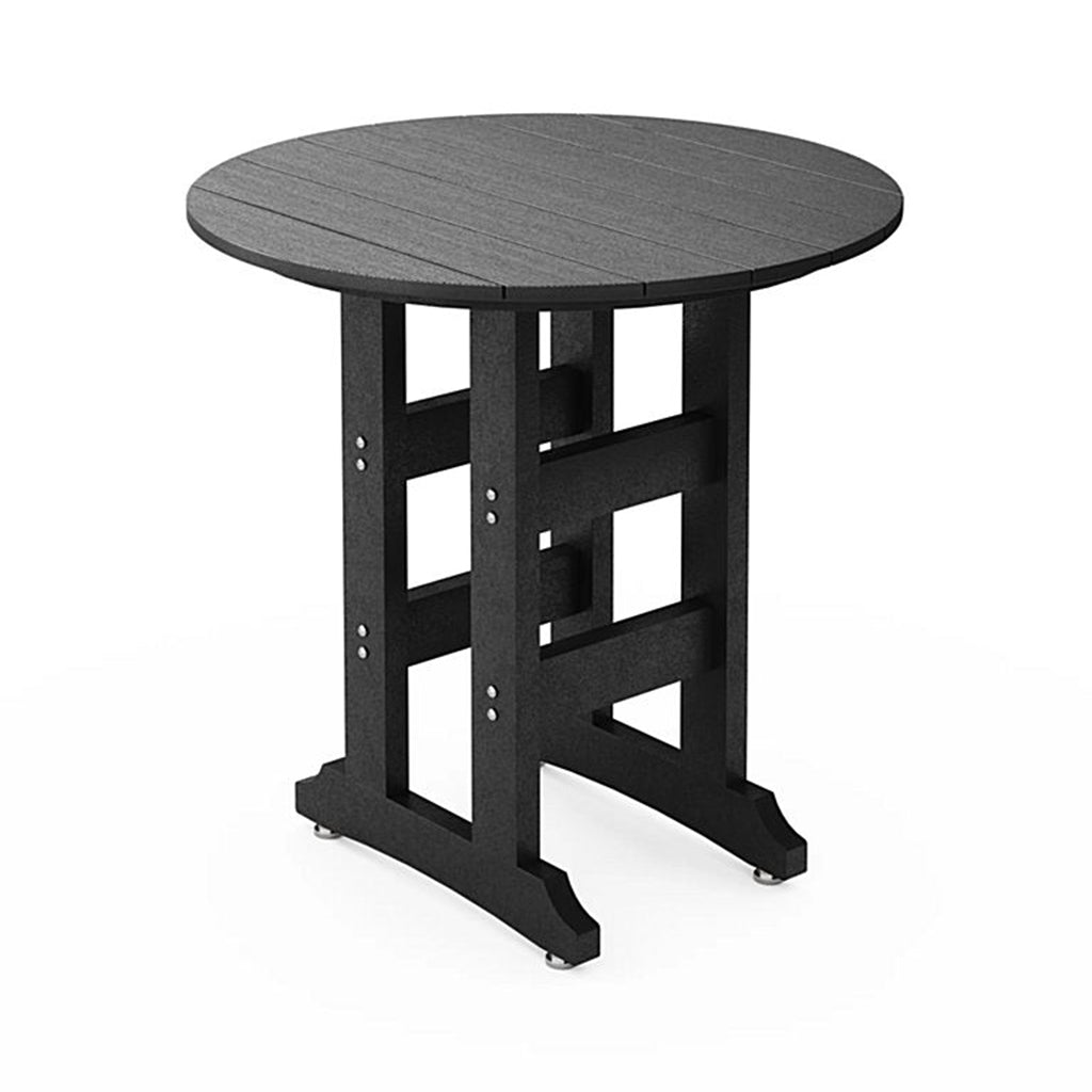 SoPoly 36" Round Bar Table