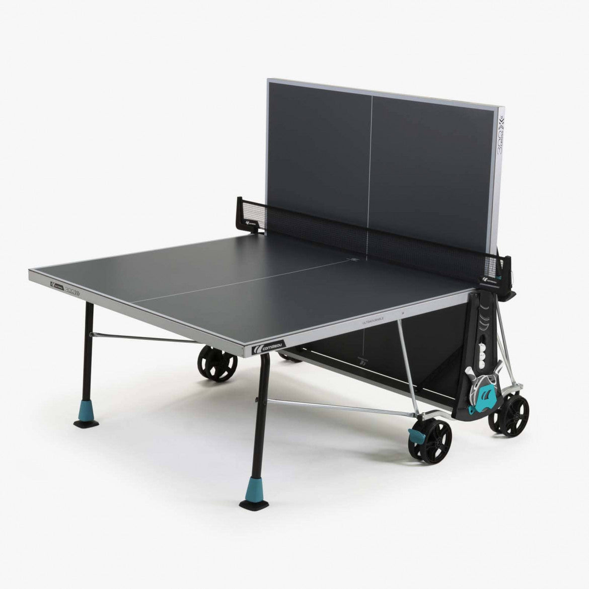 Cornilleau 300X Outdoor Ping Pong Table Blue