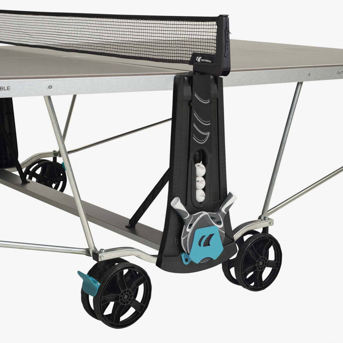 Cornilleau 300X Outdoor Ping Pong Table Blue
