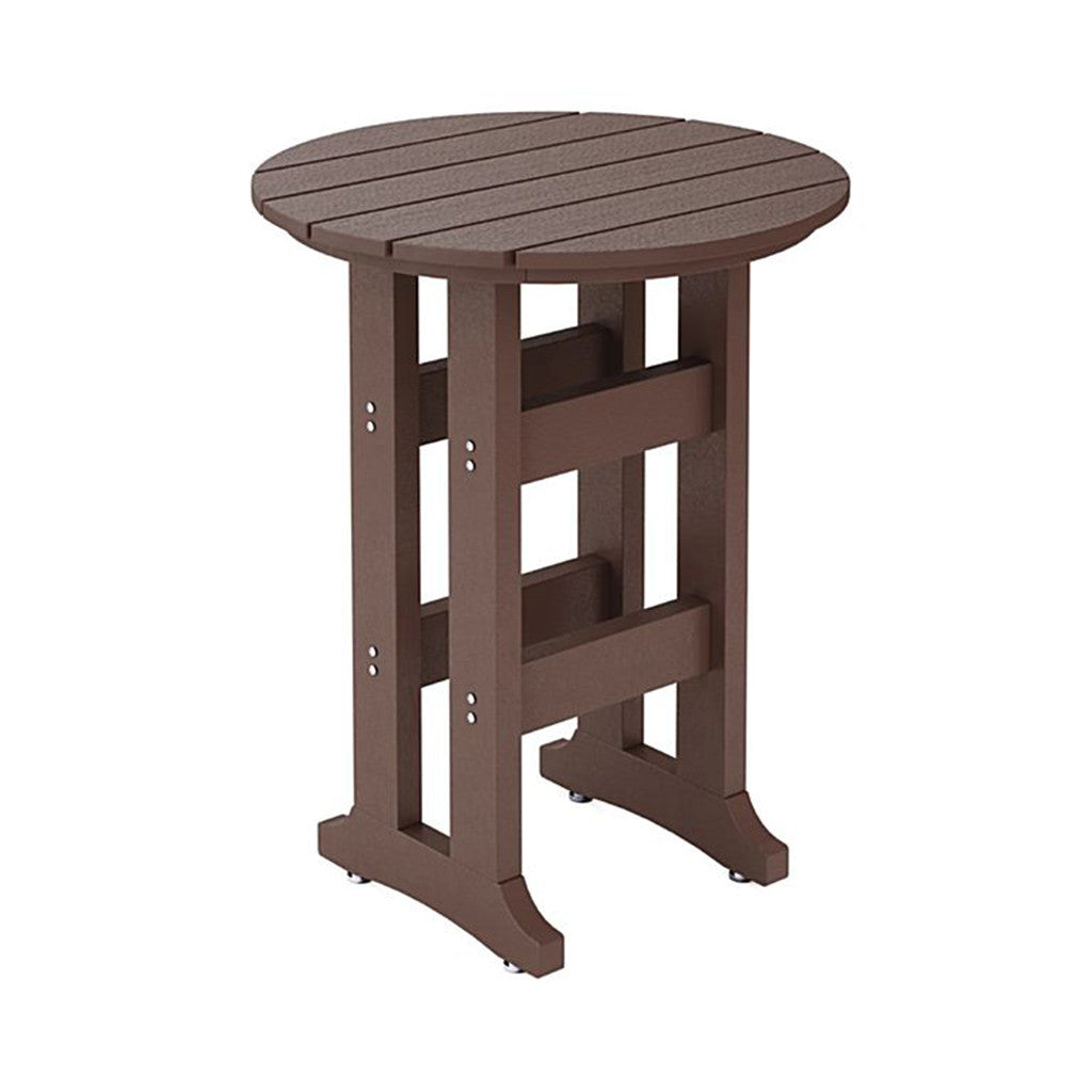 SoPoly 30" Round Bar Table