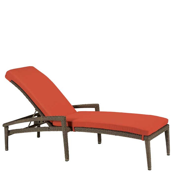 Tropitone Evo Woven Chaise Lounge with Full Pad