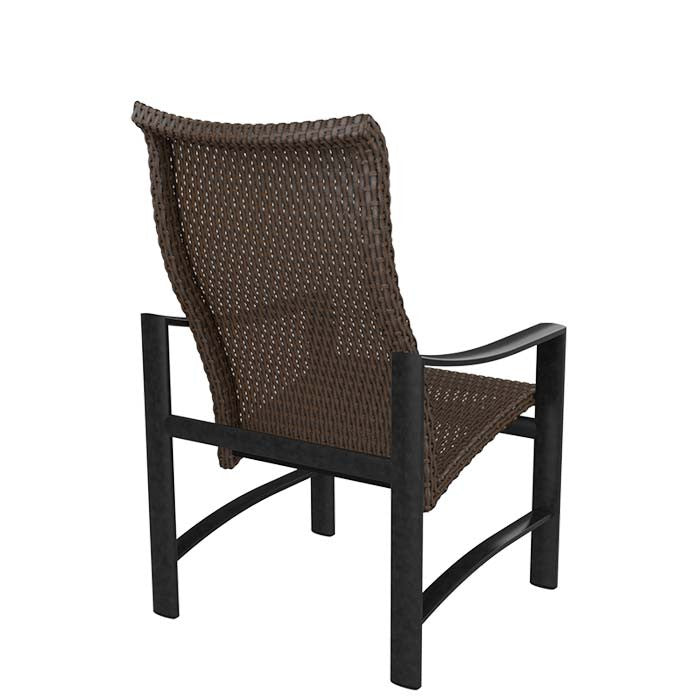 Tropitone Kenzo Woven High Back Dining Chair