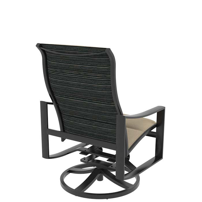 Tropitone Kenzo Padded Sling Swivel Action Lounger