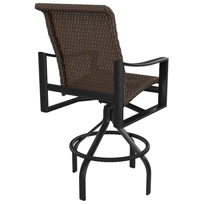 Tropitone Kenzo Woven Swivel Bar Stool 25" 28" 30"