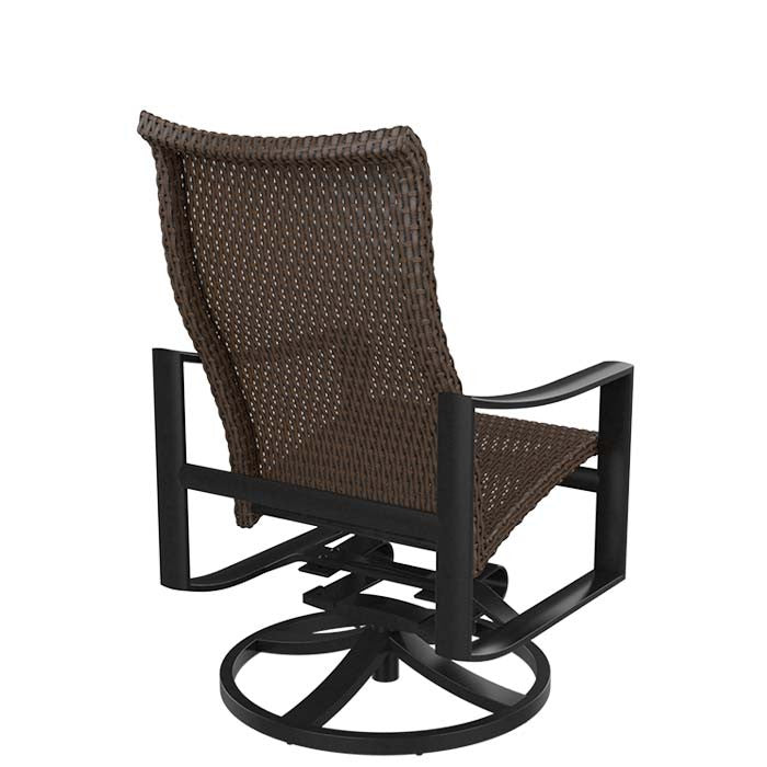 Tropitone Kenzo Woven High Back Swivel Rocker