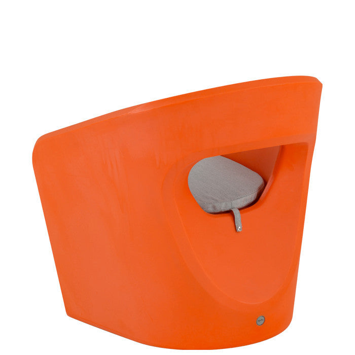 Tropitone Radius Lounge Chair with Seat Pad & Weight