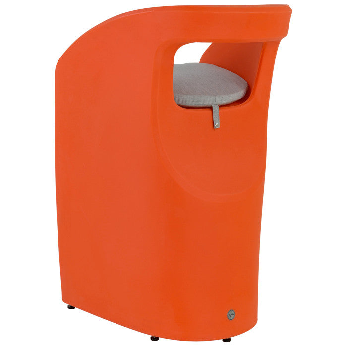 Tropitone Radius Bar Stool with Seat Pad