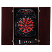 Metropolitan Mahogany Soft Tip Dartboard Cabinet