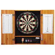 Metropolitan Oak Steel Tip Dartboard Cabinet