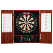 Metropolitan Cinnamon Steel Tip Dartboard Cabinet