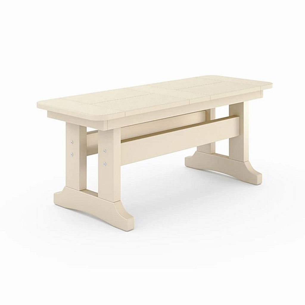 Sopoly 42" St Simons Backless Dining Bench