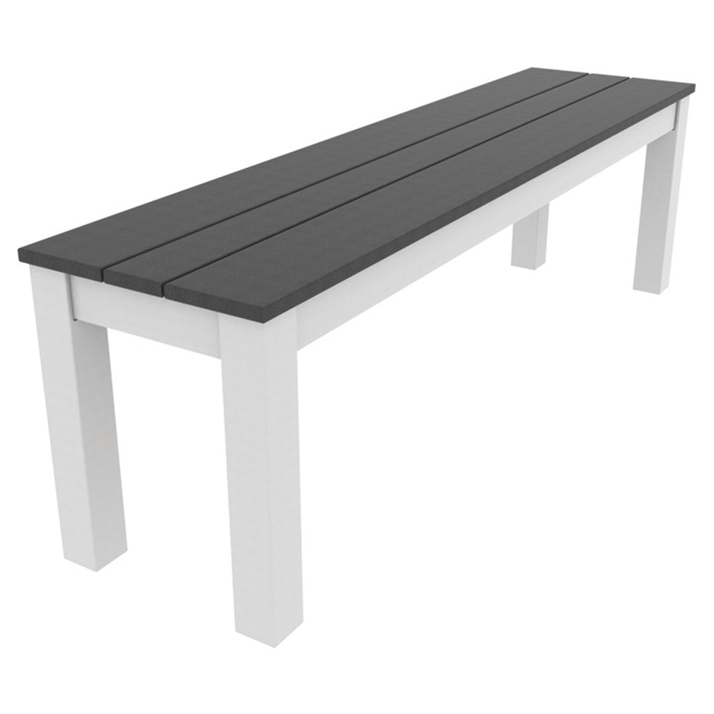 Seaside Casual Greenwich 60" Dining Bench Slatted