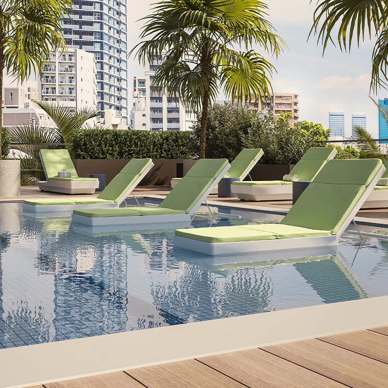 Tropitone Curve Chaise Lounge