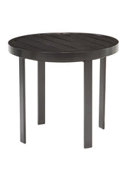 Tropitone Aluminum Slat 36" Square Coffee Table