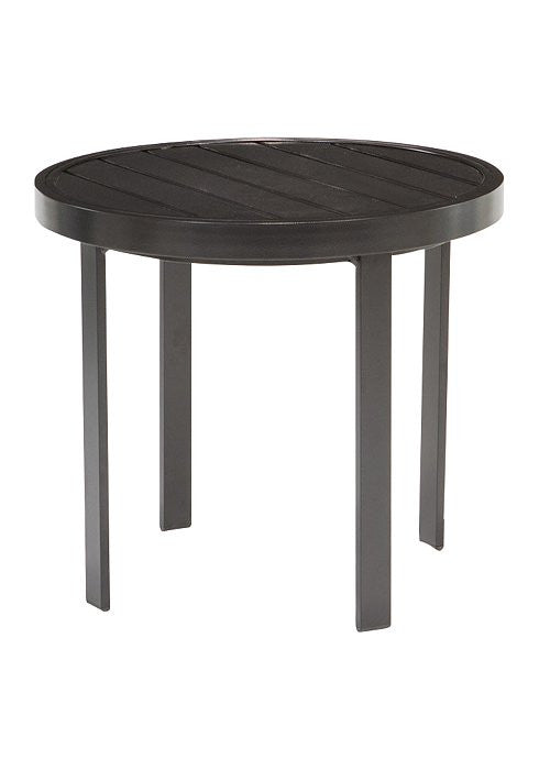 Tropitone Aluminum Slat 36" Square Coffee Table