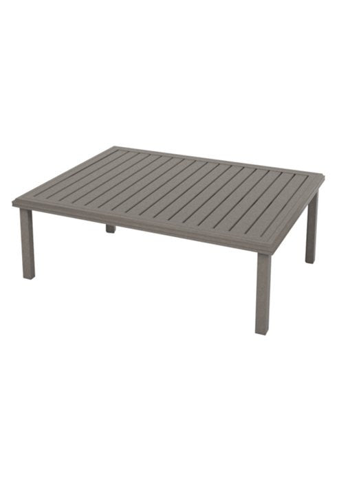 Tropitone Amici 54" x 42" Rectangle KD Chat Table