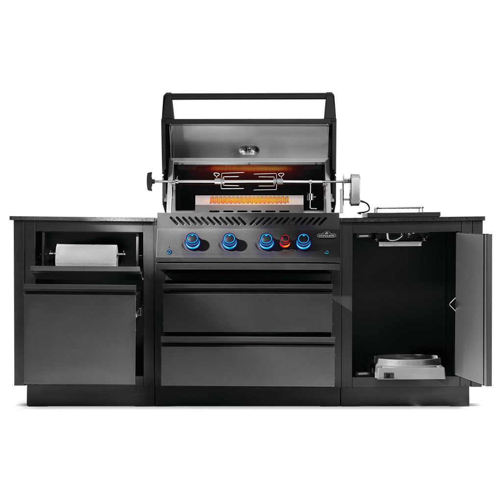 Napoleon Built In 700 Series 32" RB Matte BLK LP Grill