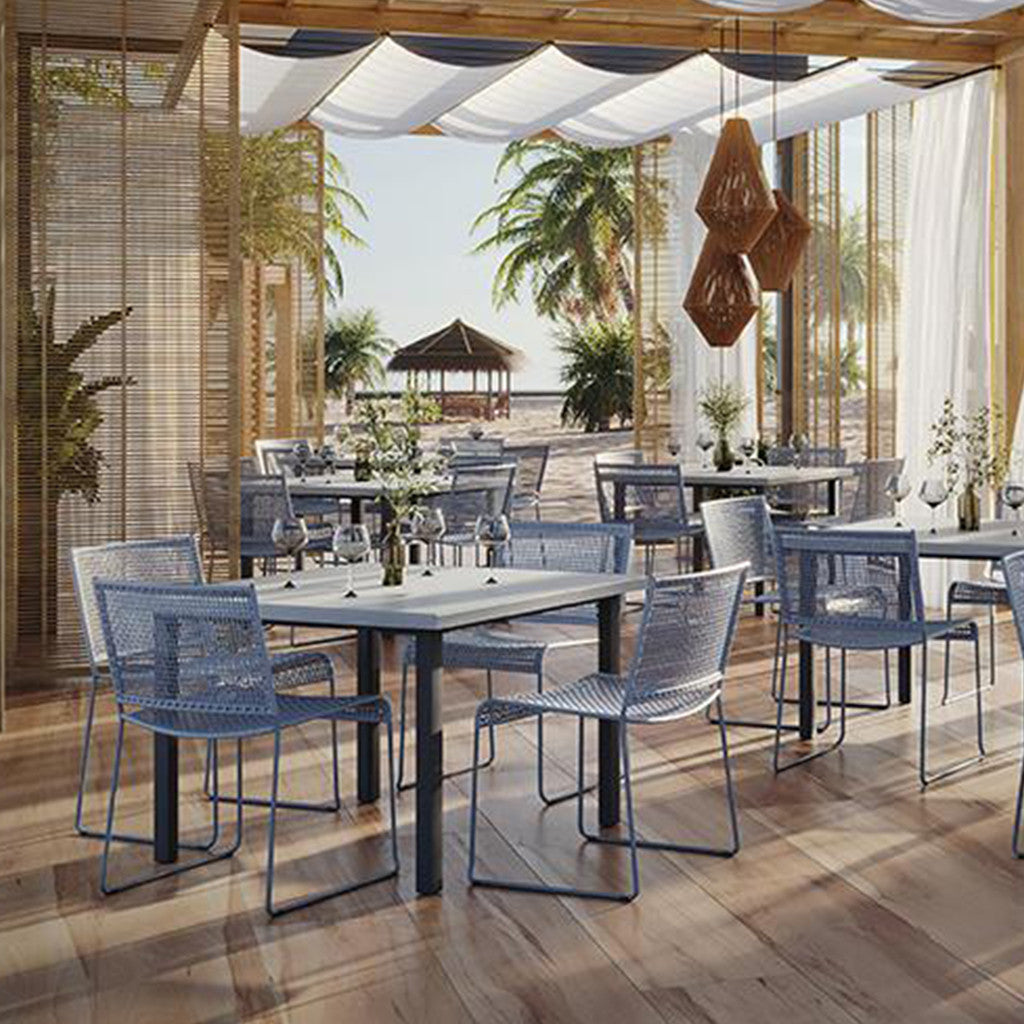 Tropitone Bayfront Rope Armless Lounge Chair