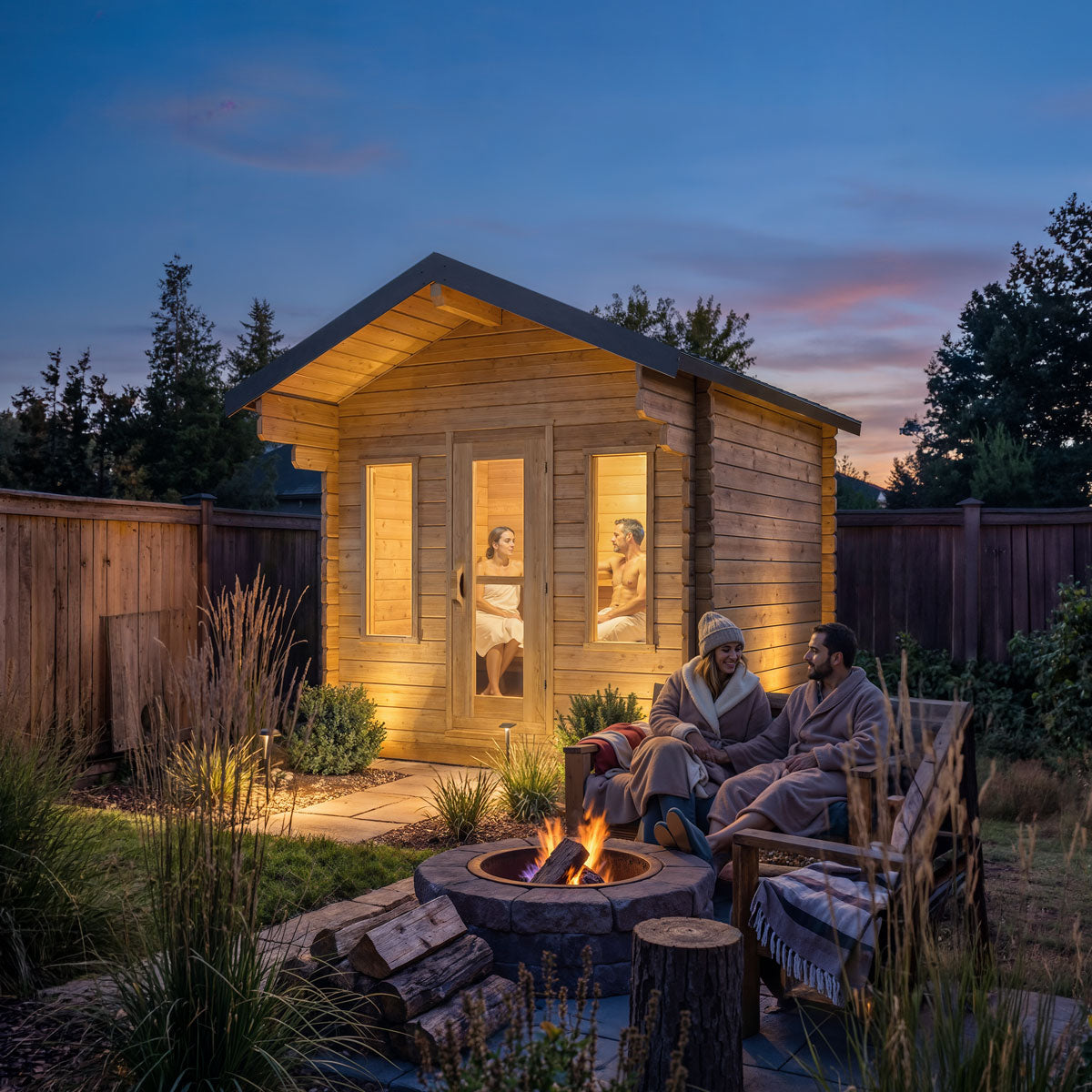Canadian Timber Palmer Cabin Sauna