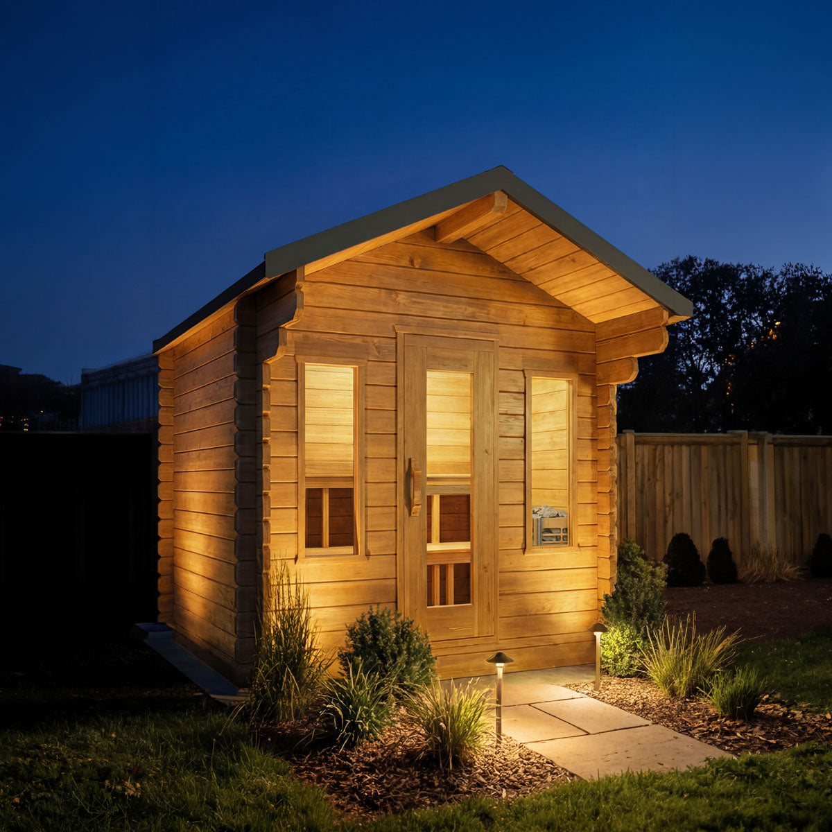 Canadian Timber Palmer Cabin Sauna