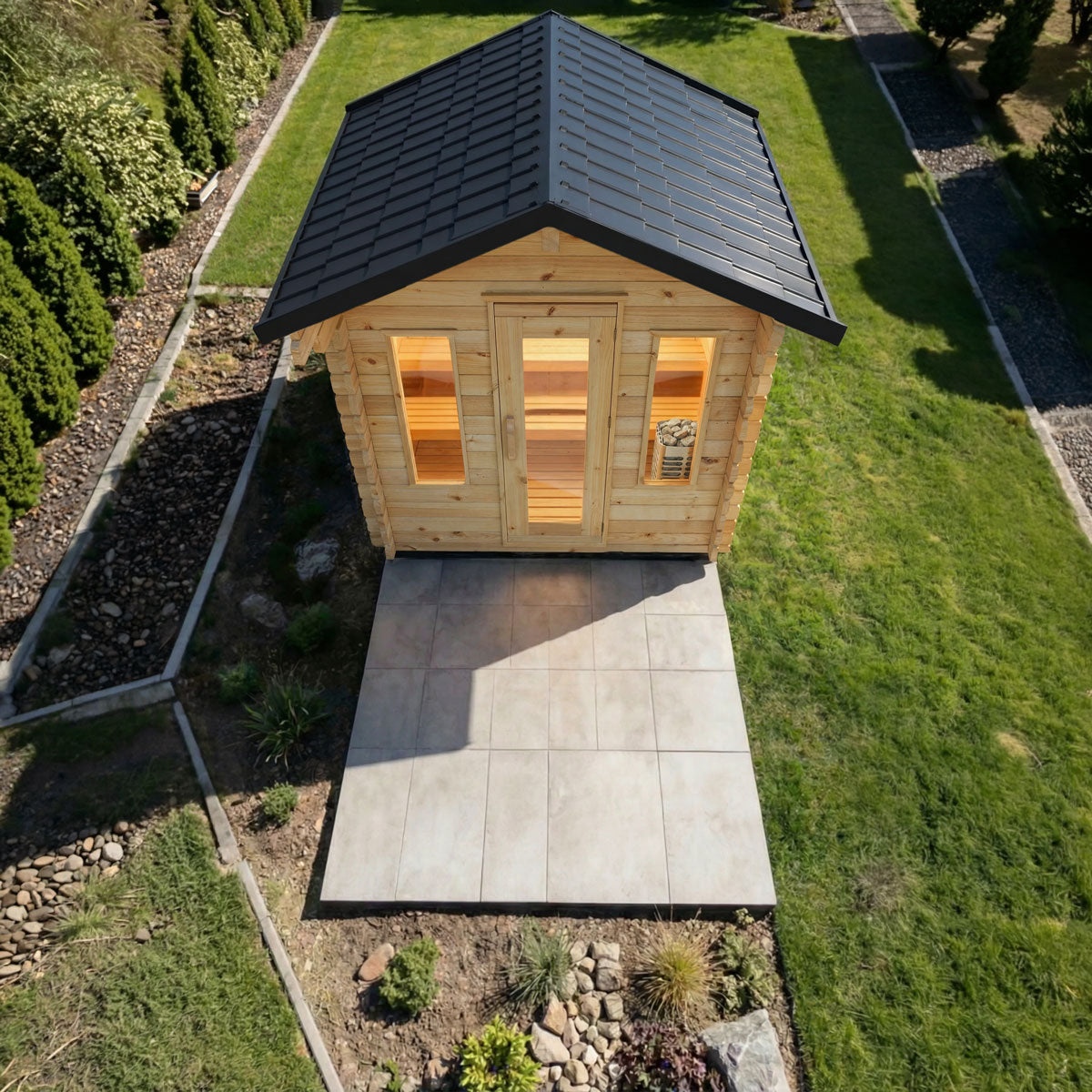 Canadian Timber Palmer Cabin Sauna