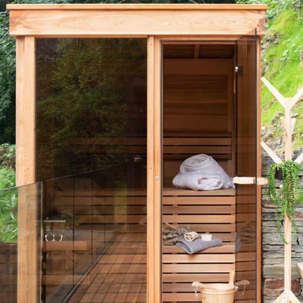 Pure Cube Saunas | Indoor & Outdoor Sauna Models – Man Cave Store