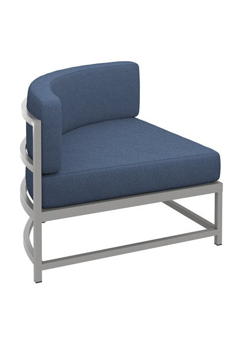 Tropitone Cabana Club Cushion Curved Corner Module (17" Seat Height)