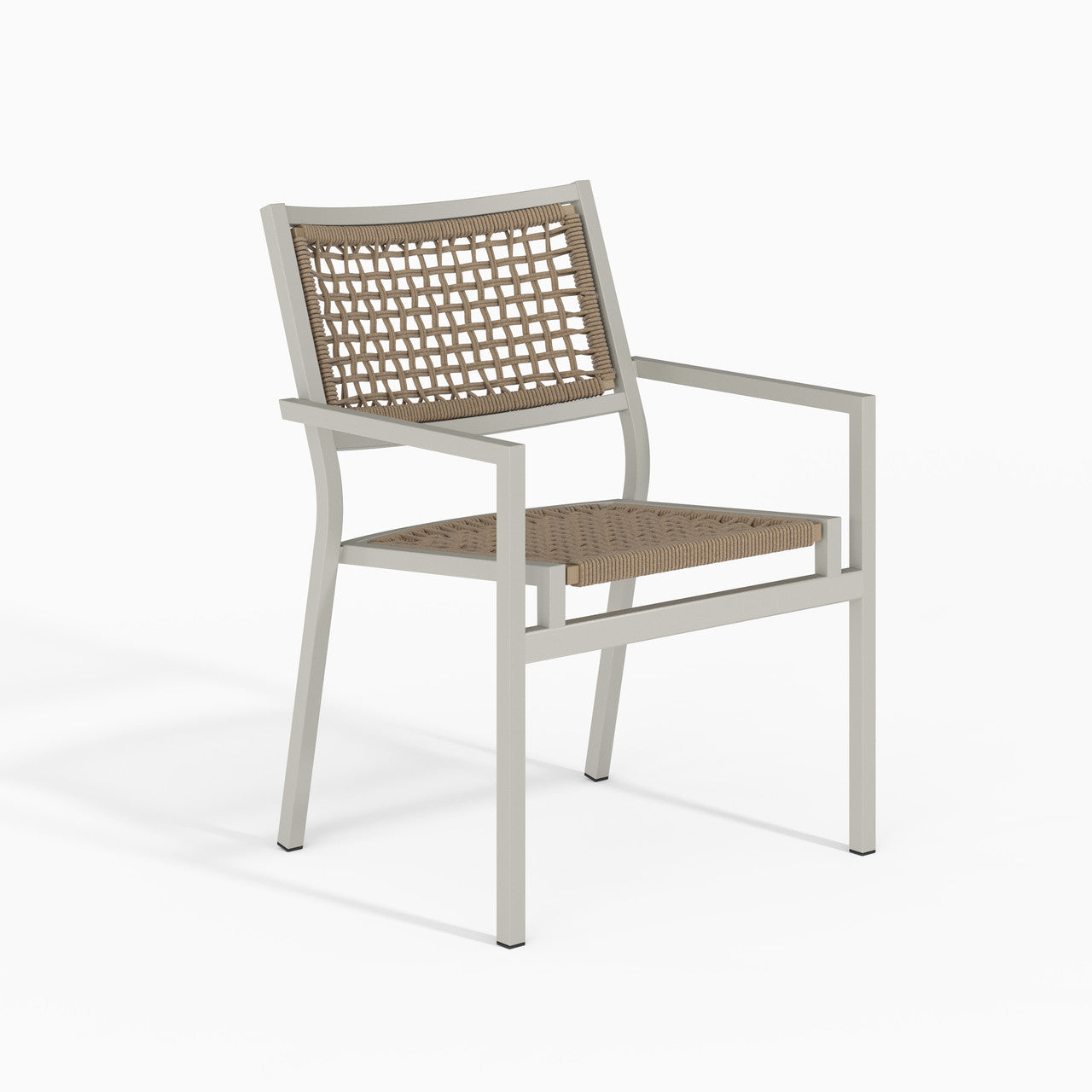 Tropitone Cabana Club Rope Seat, Stacking, Dining Chair