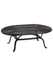 Tropitone Spectrum 52" x 32" Oval KD Coffee Table