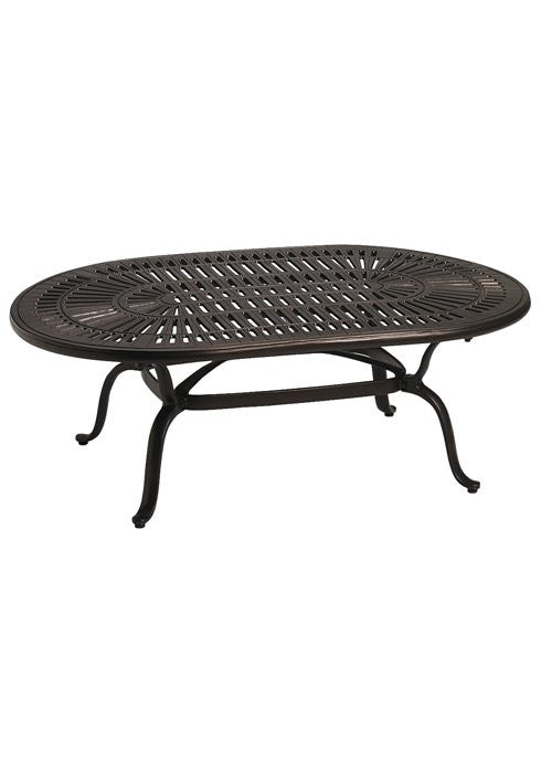 Tropitone Spectrum 52" x 32" Oval KD Coffee Table