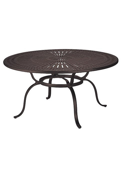 Tropitone Spectrum 49" Round KD Dining Umbrella Table