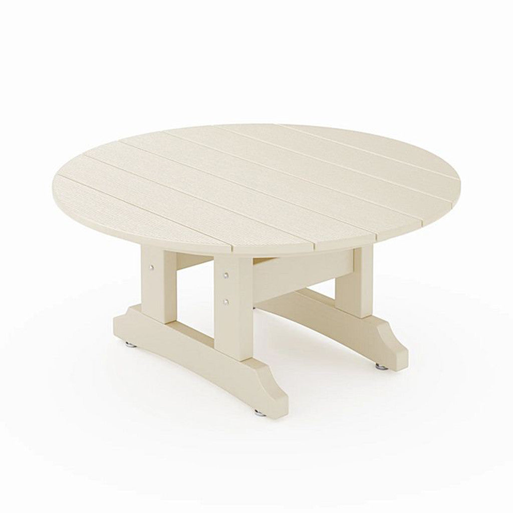 SoPoly 36" Round Coffee Table