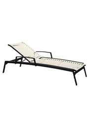 Tropitone Elance EZ SPAN™ Ribbon Segment Chaise Lounge with Arms