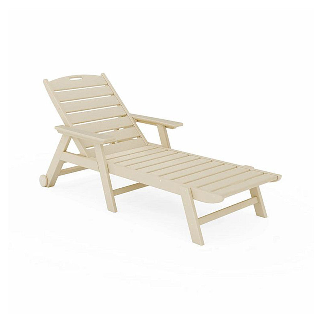 SoPoly Flat Chaise Lounge