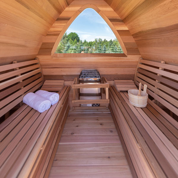Relaxing in a hot tub — get Labor Day sale pricing