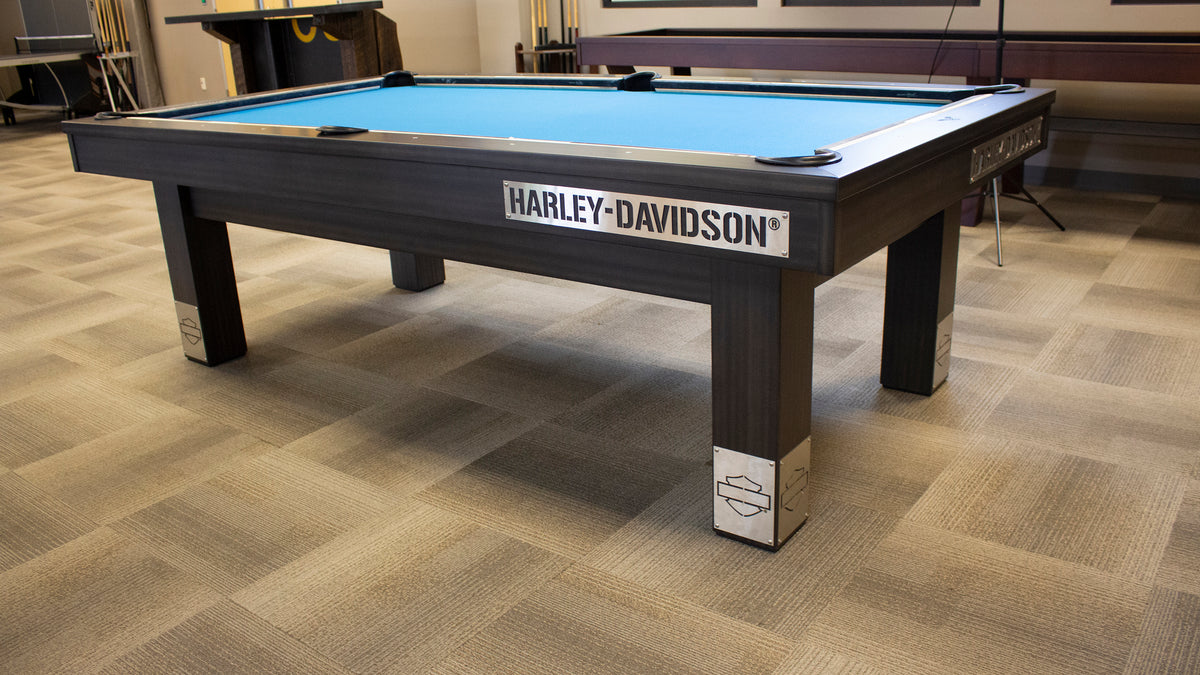 Olhausen Harley-Davidson Maple Pool Table