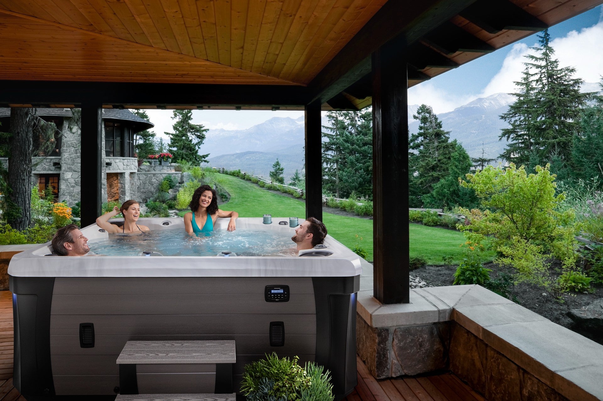 Labor Day Sale at The Man Cave Store — hot tubs, saunas and fire pits
