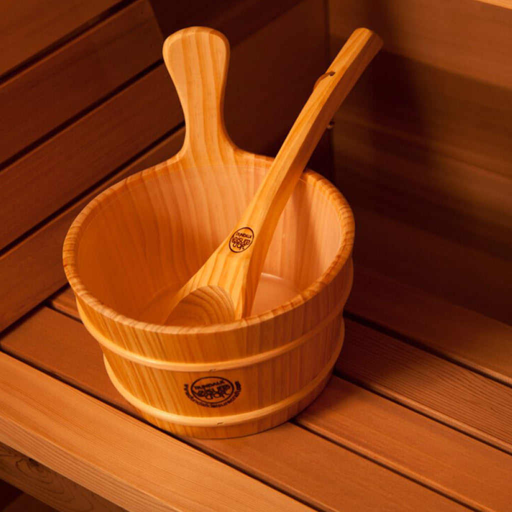 Dundalk Indoor Cabin Sauna - Clear Red Cedar