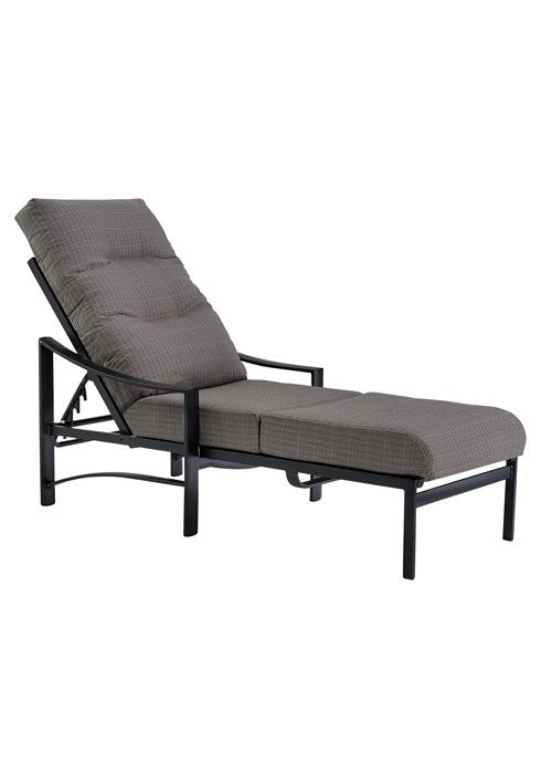 Tropitone Kenzo Cushion Chaise Lounge with arms