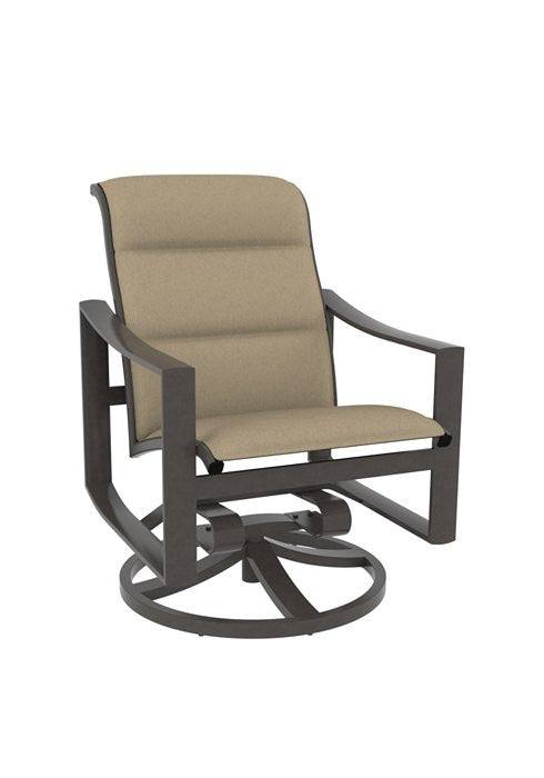 Tropitone Kenzo Padded Sling Swivel Rocker