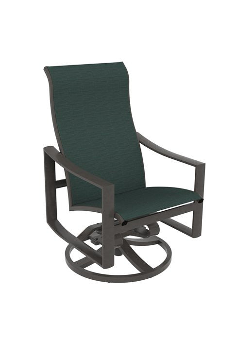 Tropitone Kenzo Sling High Back Swivel Rocker