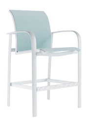 Tropitone Laguna Beach, Relaxed Sling Bar Stool