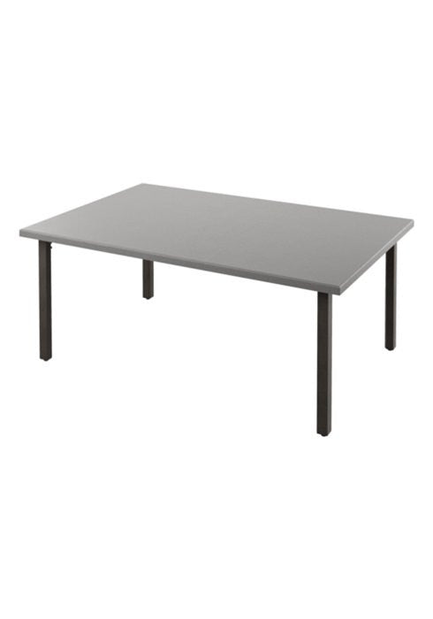 Tropitone Matrix 84" x 36" Rectangular, KD Dining Umbrella Table