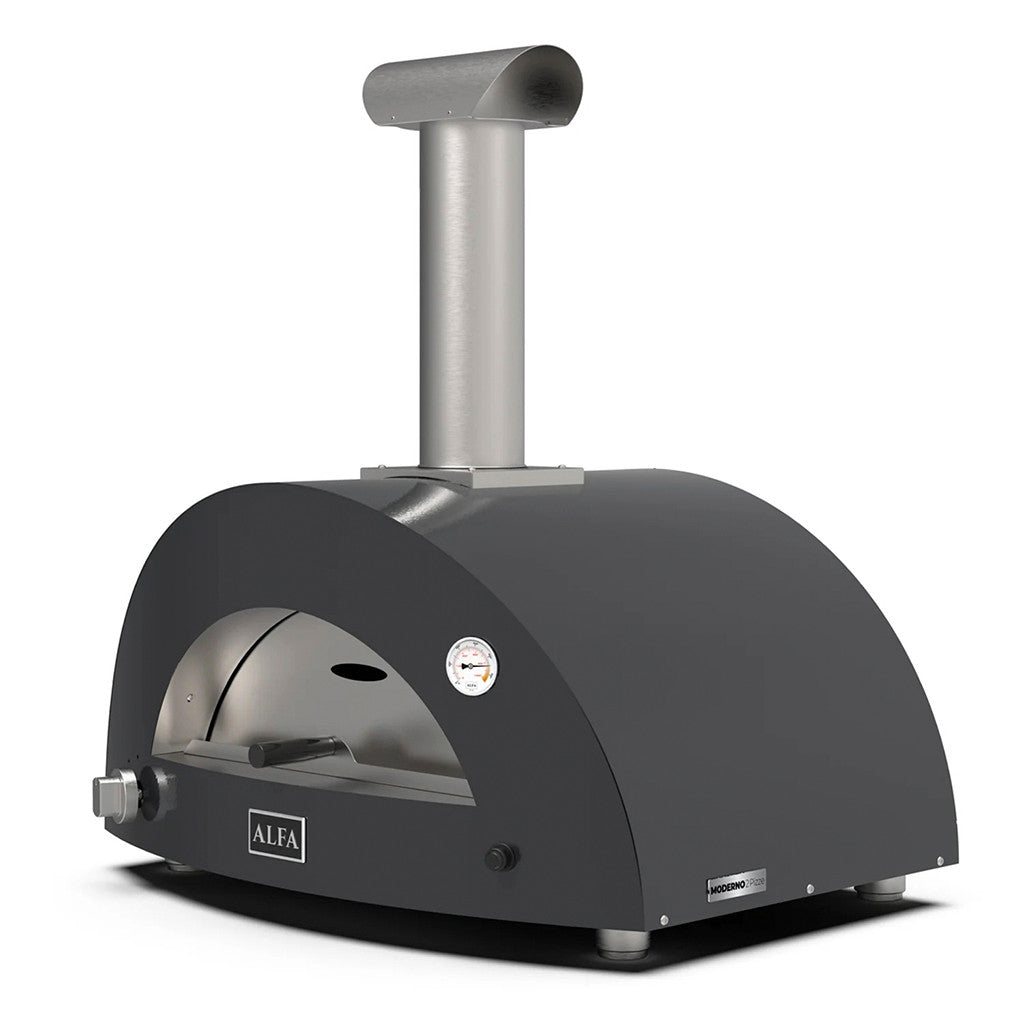 Alfa Forni Moderno 2 Pizze Wood Grey