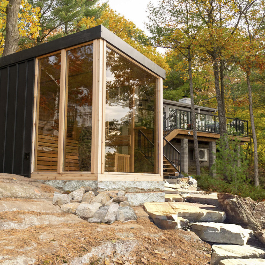 Pure Cube Saunas | Indoor & Outdoor Sauna Models – Man Cave Store