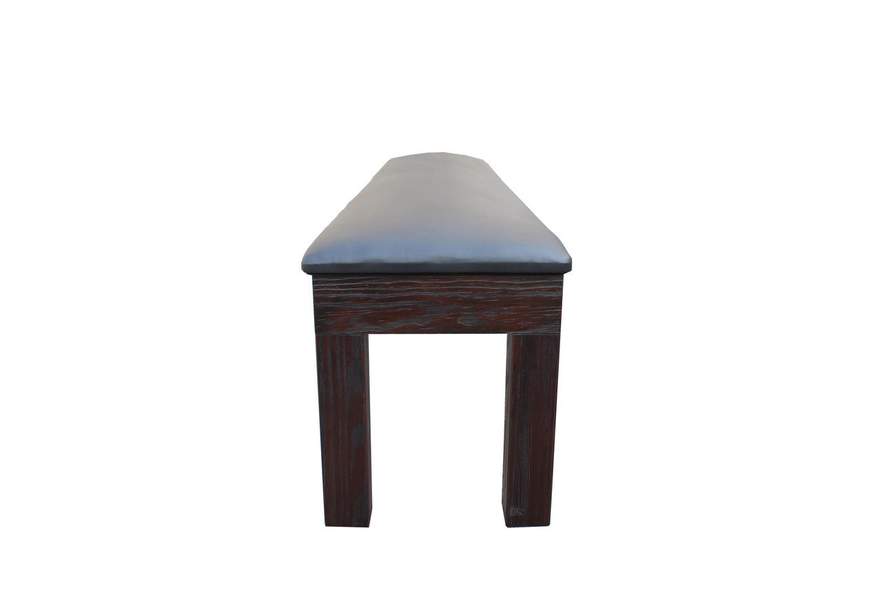 Plank & Hide Bench w/storage (Otis)